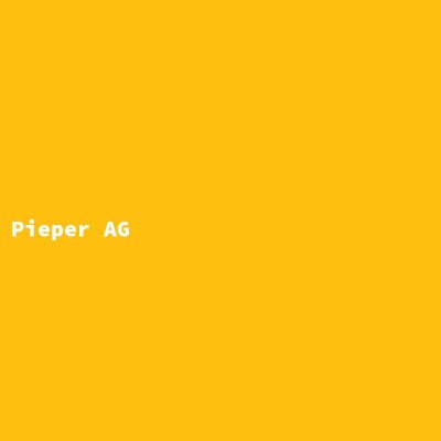 Hersteller: Pieper AG