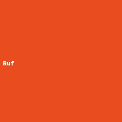 Hersteller: Ruf