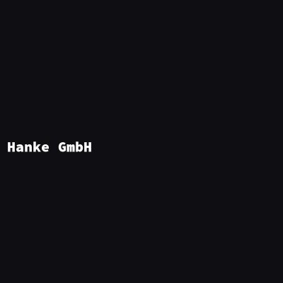 Hersteller: Hanke GmbH