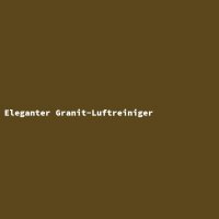 Elegant Granite Air Purifier