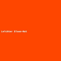 Leichter Eisen-Hut