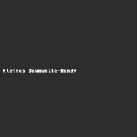 Kleines Baumwolle-Handy