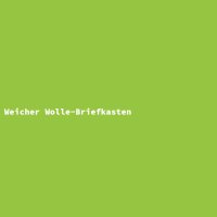 Weicher Wolle-Briefkasten