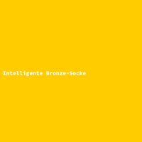 Intelligente Bronze-Socke