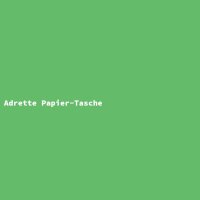 Adrette Papier-Tasche