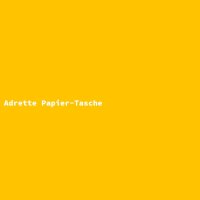 Adrette Papier-Tasche