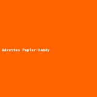 Adrettes Papier-Handy