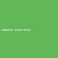 Lebhafter Granit-Mixer